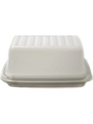 Şanal Tupperware Tereyağı Kabı Butterschatz Beyaz C21 Butterschatz Buzdolabı