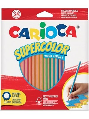 aklow akyoleticaret Supercolor Kuru Boya Kalemi, 24'li