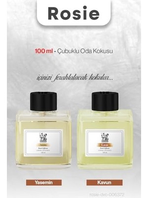 aklow akyoleticaret Yasemin ve Kavun 100 ml Çubuklu Oda Kokusu
