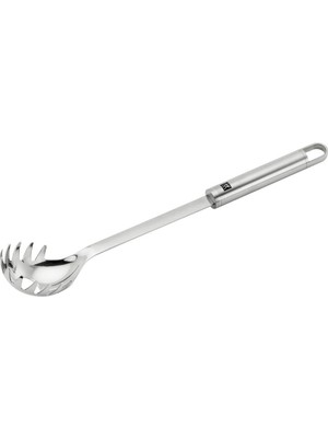 Şanal Zwilling Pro Makarna Kepçesi, Metalik Gri, 18/10 Paslanmaz Çelik, 33 cm