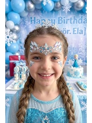 aklow akyoleticaret Yapışkanlı Yüz Taşı Parti Festival Makyaj Doğum Günü Face Gems Sticker
