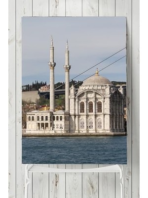 aklow akyoleticaret (PSTER7551) Ortaköy Camii Posteri 2 (60X90 Cm)