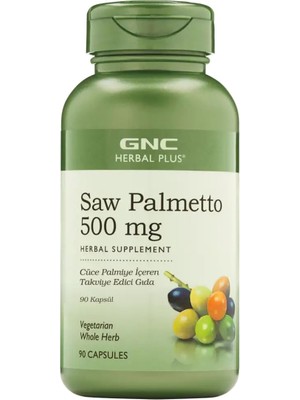 Şanal Gnc, Palmetto Bitkisel Takviyesi Prostat Sağlığını Desteklemek Için 90 Kapsül Gördü