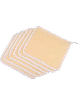 Şanal Aputue Peeling Banyo Bezi, 5'li Paket Çift Taraflı Peeling Havlusu, Vücut ve Yüz Temizliği Için, 26X22 cm Peeling Bezi, Ölü Deri Temizleme ve Cilt Bakımı Için (A)