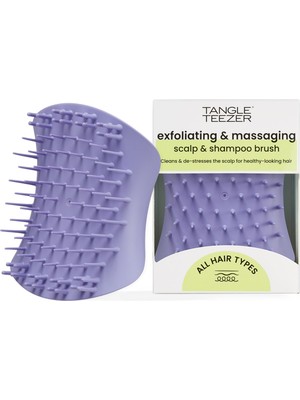 Şanal Tangle Teezer Scalp Brush Lilac Masaj & Saç Fırçası-Tarak Islak Kullanım