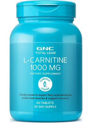 Şanal Gnc L-Carnitine 1000MG 60 Tablet Spor Takviyesi