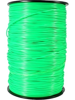 aklow akyoleticaret 333880 Yuvarlak .80" Kırpma Ipi, 2000' Yaklaşık 2,25 kg Makara