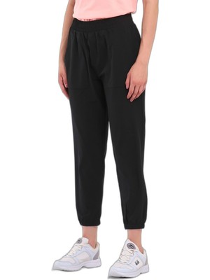 Şanal Slazenger Recıpe I Kadın Cepli Siyah Eşofman Altı