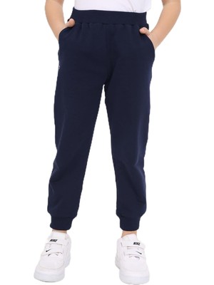 Şanal Toontoy Kız Çocuk Baskılı Eşofman Alt, Lacivert, 5 Yaş