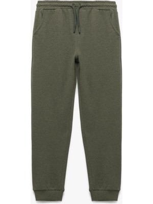 Şanal Koton Beli Bağcıklı Cepli Basic Jogger Eşofman Altı