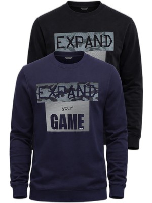 Şanal Slazenger Rubıo 2 Li Set Erkek Sweatshırt