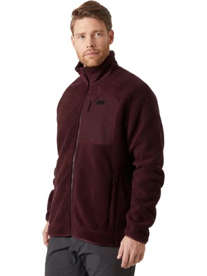Şanal Helly Hansen Panorama Pile Block Jacket Erkek Bordo Polar HHA.49460.HHA.658 Bordo L