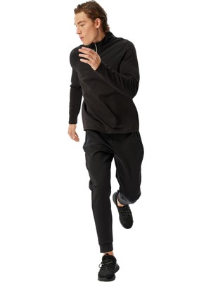 Şanal Spor Eşofman Altı Jogger Beli Bağcıklı Fermuarlı Cep Detaylı Scuba Kumaş