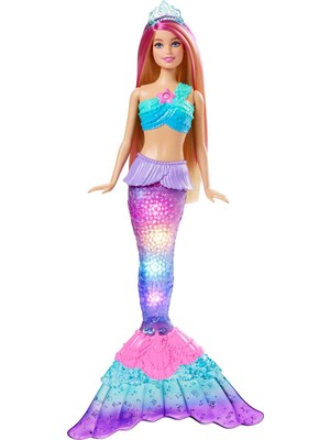 Şanal Barbie Dreamtopia Işıltılı Deniz Kızı Barbie™ Işıltılı Deniz Kızı Bebek, Işıklı, 3-7 Yaş HDJ36