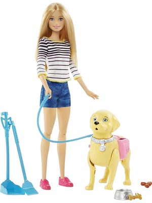 Şanal Barbie - Tuvalet Eğitimindeki Köpeği (Mattel DWJ68)