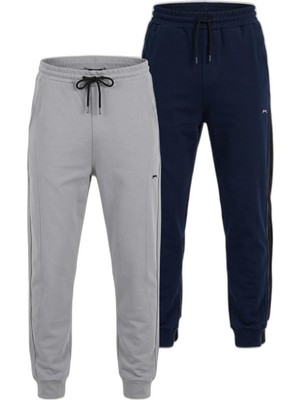 Şanal Slazenger Nacıo 2 Li Set Erkek Eşofman Altı
