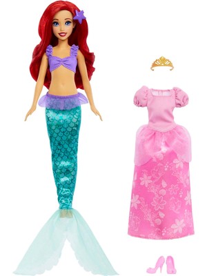 Şanal Disney Prenses Deniz Kızına Dönüşebilen Ariel, 3 Yaş ve Üzeri, HMG49