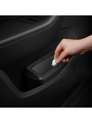 Şanal Spigen Tesla Model Y Juniper 2026-2025 Araç Içi Çöp Kutusu/manyetik Kapaklı Kapı Içi Çöp Kovası TO281J Siyah - ACP11106 (Spigen Tr Garantili)