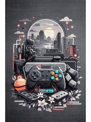 aklow akyoleticaret Blank Şönil Oyuncu Odası Halısı Kaymayı Önleyici Pamuk Tabanlı Yıkanabilir Antibakteriyel Gamer, Gaming Halısı 200X300