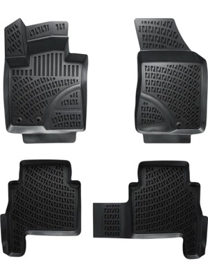 Şanal Rizline Kia Sorento 2010-2015 Uyumlu 3D Havuzlu Paspas