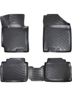 Şanal Rizline Kia Ceed 2006-2012 Uyumlu 3D Havuzlu Paspas