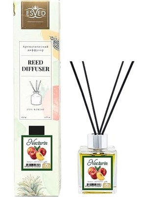 aklow akyoleticaret Nektarin Kokusu 100 ml Çubuklu Oda Kokusu