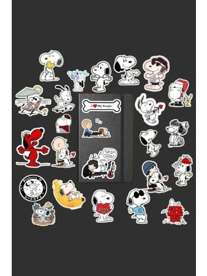 Şanal Ms Major Selection Snoopy Sticker Paketi/bullet Journal Defter Çıkartma Ajanda Laptop Etiket, 76541657484874