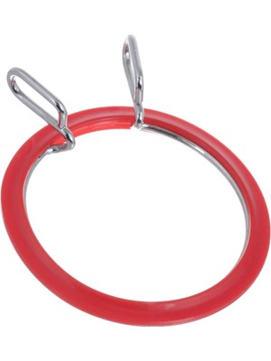 Şanal Nurge Üstün Kalite, Metal Yaylı Gergi Nakış Çemberleri, Çapraz Dikiş Kancası, Darning Hoops, Nakış Gergi Kulübesi (Kırmızı, Küçük)