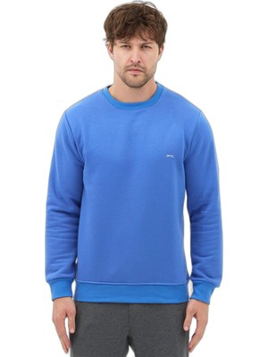 Şanal Slazenger Megar I Erkek Indigo Sweatshırt