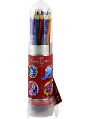 Şanal Faber-Castell Grıp Boya Kalemi Roket, 15 Renk