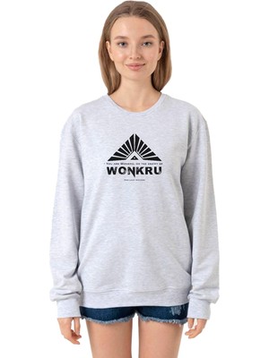 Şanal Tshirthane THE100 Wonkru Sembol Grimelanj Kadın 2ip Sweatshirt P22338S5687, L