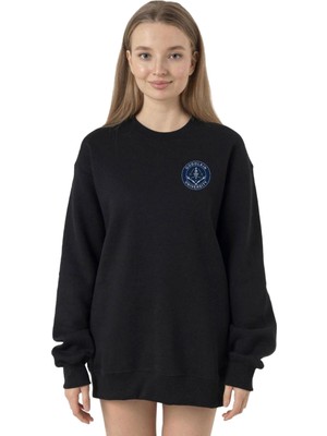 Şanal Tshirthane Gen V Godolkin University Emblem Siyah Kadın 2ip Sweatshirt P24352S950, M