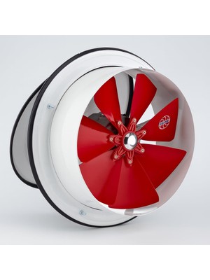 Şanal Baca Tipi Kapaklı Aspiratör Sessiz 200 mm Havalandırma Fan Ev ve Sanayi Tipi Güçlü Hava Koku Emişli