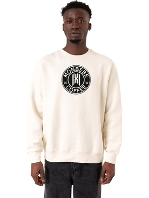 Şanal Tshirthane Monsta x Monbebe Coffee Ekru Erkek 2ip Sweatshirt P22099S8446, Xl