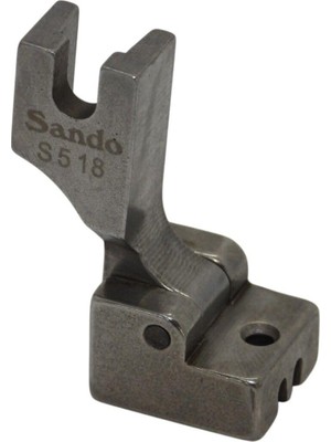 Şanal Sando S518 Düz Makine Geniş Gizli Fermuar Ayağı