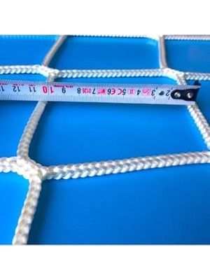 aklow akyoleticaret Koruma Filesi 3 x 25 Metre Merdiven Balkon Güvenlik Filesi-Kalınlık 6 Mm-Göz 10 cm