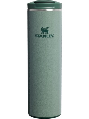 Şanal Stanley The Transit Fliptop Mug Termos 0.47 Litre - Yeşil (Hammertone Green) | Paslanmaz Çelik