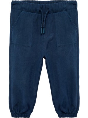 Şanal Pamuklu Beli Bağcıklı Modal Karışımlı Basic Jogger Pantolon