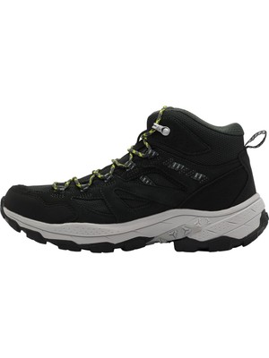 Şanal Jack Wolfskin Erkek Vojo Tour Texapore Mid M Yürüyüş Ayakkabısı, Black Forest, 42.5 Eu