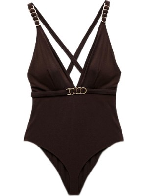 Şanal Cross Strappy Swimsuit