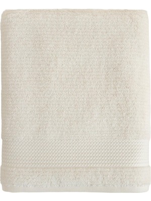 Şanal Eva COTTON%100 Pamuk Banyo Havlusu 85X150 cm Ekru