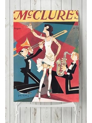 aklow akyoleticaret (PSTER6384) Mc Clures Art Sanatsal Poster (60X90 Cm)