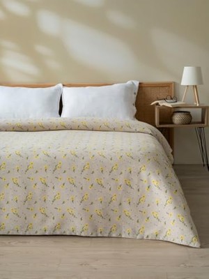 aklow akyoleticaret Desenli Pike Yatak Örtüsü - Kaliteli Baskılı, Pamuk, Hafif, Tek Kişilik ve Çift Kişilik Pike Yatak Örtüleri (Papatya Sarı, Tek Kişilik Pike 160X240 Cm)