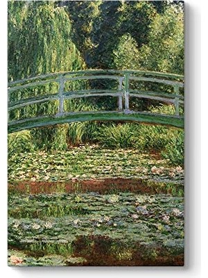 aklow akyoleticaret Claude Monet - Japanese Footbridge Tablosu 30 x 45