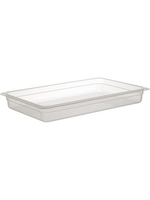 aklow akyoleticaret 530X325X65 Ölçülerinde 1/1 Dikdörtgen Pp Gastronom Küvet Gövde
