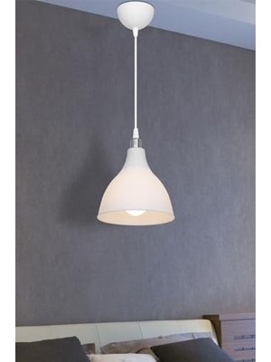 aklow akyoleticaret Ag Lightdesign Beyaz Sarkıt Avize Yatak Odası Salon Mutfak Koridor Lamba 18 AGNM99
