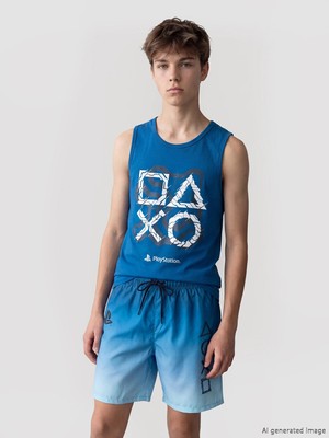 Lc Waikiki Yeni Sezon Playstation Baskılı Erkek Çocuk Mayo Takımı