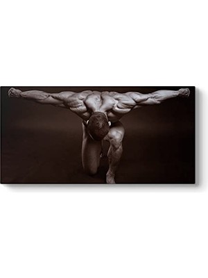 aklow akyoleticaret Muscles Kanvas Tablo 60 x 30