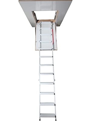 aklow akyoleticaret 70X130 Katlanır Metal Çatı Merdiveni