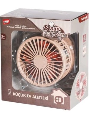 aklow akyoleticaret YH129-8H Pilli Işıklı Sesli Vantilatör